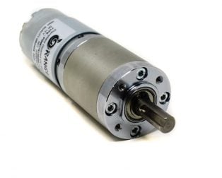 Orange Planetary Gear DC Motor 12V 50 RPM 392.4 N-cm PGM45775-99.5K