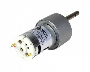 Orange 12V 600 RPM Johnson Geared DC Motor – Grade A Quality