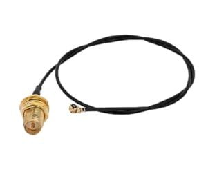 20CM RP-SMA Female to IPEX4 Connector Cable 11mm RG0.81 - The Engineer Store