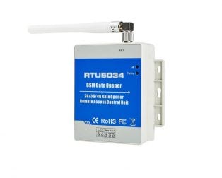 RTU5034 2G GSM Gate, Opener Access Relay Switch, Remote Control by Free Call, Home Alarm System Security, for Automatic Door Opener