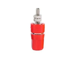 Red M4*36 Pure Copper Terminal 4mm Banana Jack Socket 20A