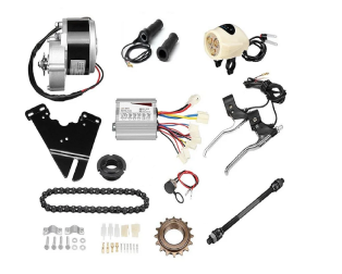 MY1016Z3 350W (GB)+ Motor Controller Twist Throttle Brake, DIY