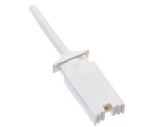 Test Hooks Clip for Logic Analyzers White
