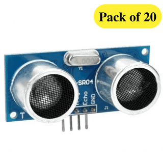 HC-SR04 Ultrasonic Distance Sensor Module (Pack of 20)