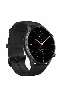 AMAZFIT Unisex 46 mm GTR 2 Sports Black Dial Silicone Amoled Smart Watch - A1952