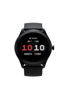TITAN WEARABLES Mens Silicone Smart Watch - 90137AP01