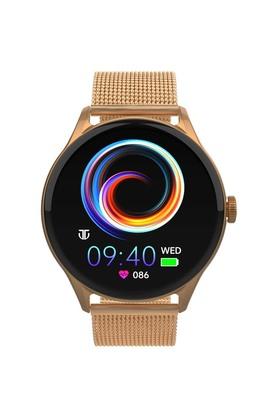 TITAN WEARABLES Evoke 46 MM Stainless Steel Smartwatch For Men - 90172AM02