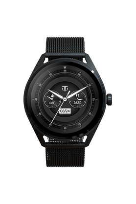 TITAN WEARABLES Crest 47.2 x 47.2 x 10.6 mm Multicolour Dial Silicone Smartwatch Watch for Men - 90197AM01