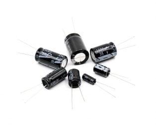 22uF 250V Electrolytic Capacitor – -(pack of 5)