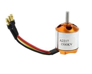 A2217 1500KV RC Brushless Out-Runner Motor welded Banana Connector (Male)