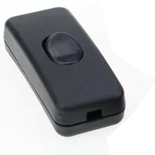 Inline Chord Switch Black 0.4A 250V