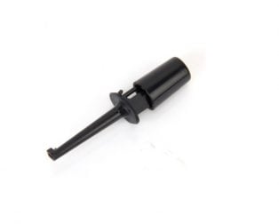 43mm Round Small Single Test Hook Clip Test Probe Black