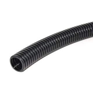 21.2mm OD Corrugated Flexible Conduit Black 10 Mtr Length