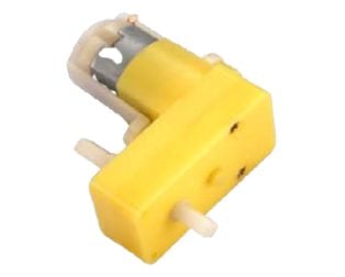 50RPM BO Motor Dual Side -L Shape