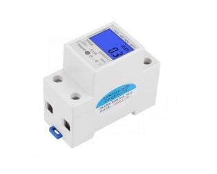 DDS528L 5-32A 230V 50Hz Digital LCD Single Phase Energy Meter Watt Meter DIN Rail Mounting