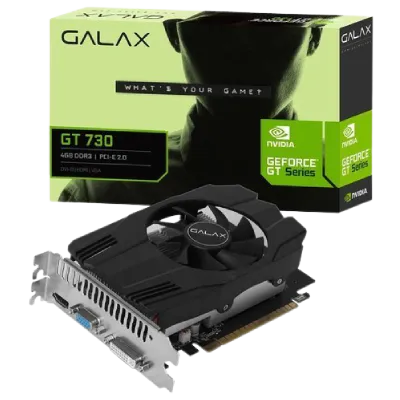 GALAX NVIDIA GEFORCE GT 730 4GB DDR3 64 bit HDMI DVI VGA Graphics Card The Engineer Store