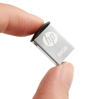 HP v222w 32GB/64GB USB 2.0 Pendrive ( Silver )