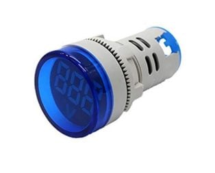 Blue AC60-500V 22mm AD16-22DSV digital voltmeter Indicator with Big Digital Tube