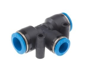 PU CONNECTOR PUG 12-10-12 (12mm OD X 10mm OD X 12mm OD Reducing Tee)