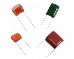 47nF (0.047uF – 473J) – 630V Polyester Film Capacitor-(pack of 10)