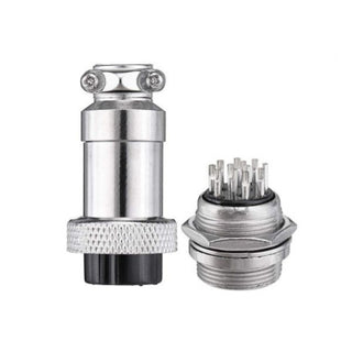 14 Pin GX20 Male Female Panel Mount Aviation Connector Plug