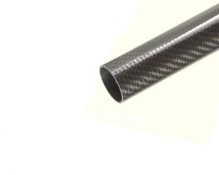 3K Rollwrapped Carbon Fibre Tube (Hollow) OD-30*ID-28* L 2200mm