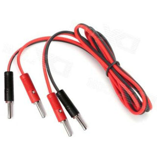 4mm Banana Patch Cord Red Black Pair 85 cm Length