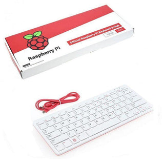 Raspberry Pi Official Keyboard (White-Red)