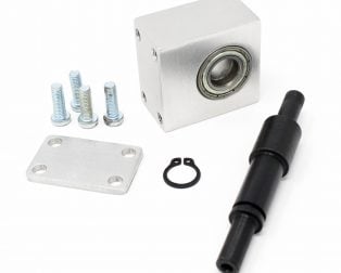 EasyMech Universal Bearing Housing and MS Shaft for Omni, Mecanum, and Modified HD Wheel