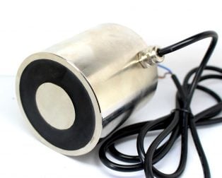 DC 12V KK-P60/60 Large Suction 100 KG Lifting Solenoid Electromagnet