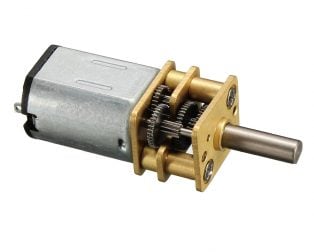 N20-3V-200 RPM Micro Metal Gear-box DC Motor