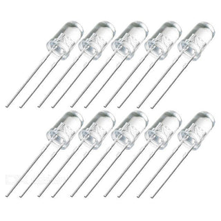 5mm White Yellow Led (Pack of 10)