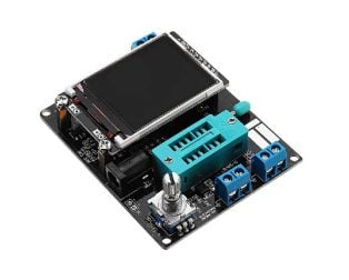 Soldered GM328A Transistor Tester DIY Kit ?Black English Version Assembled?