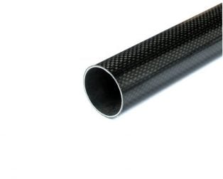 3K Roll-wrapped Carbon Fibre Tube (Hollow) 6mm(OD) * 4mm(ID) * 1000mm(L)