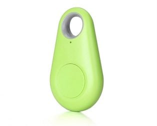 Smart Anti-Lost Waterproof Bluetooth Tracer For Pet Kids, Green