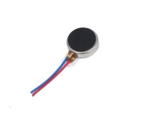 ERM Coin Vibration Motor, 7 mm Dia., 2 mm Thickness