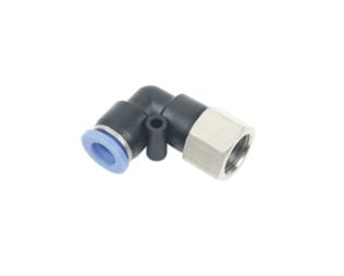 PU CONNECTOR PLF 08-04 (8mm OD X 1/2″ BSPT Female Elbow)