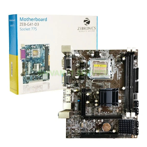 Zebronics Motherboard ZEB-G41 Socket 775 – The Engineer Store